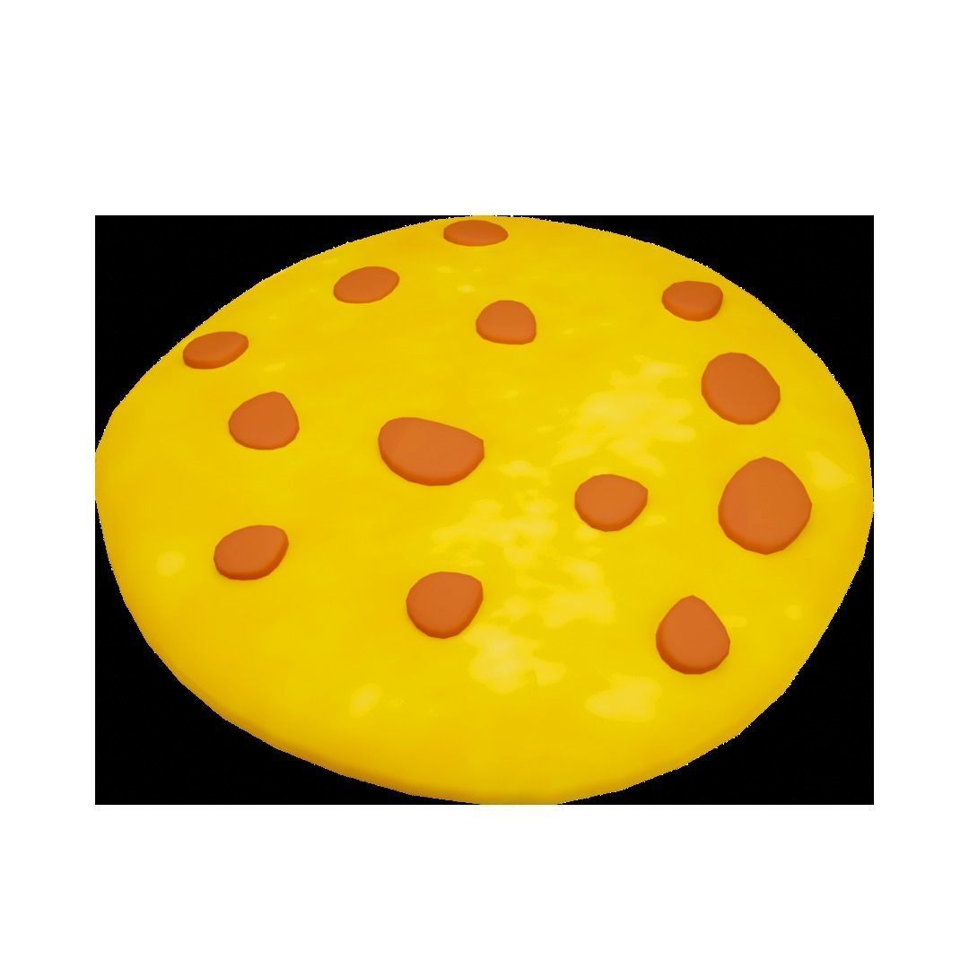 Some Foods Low Poly Low-poly 3D model_9