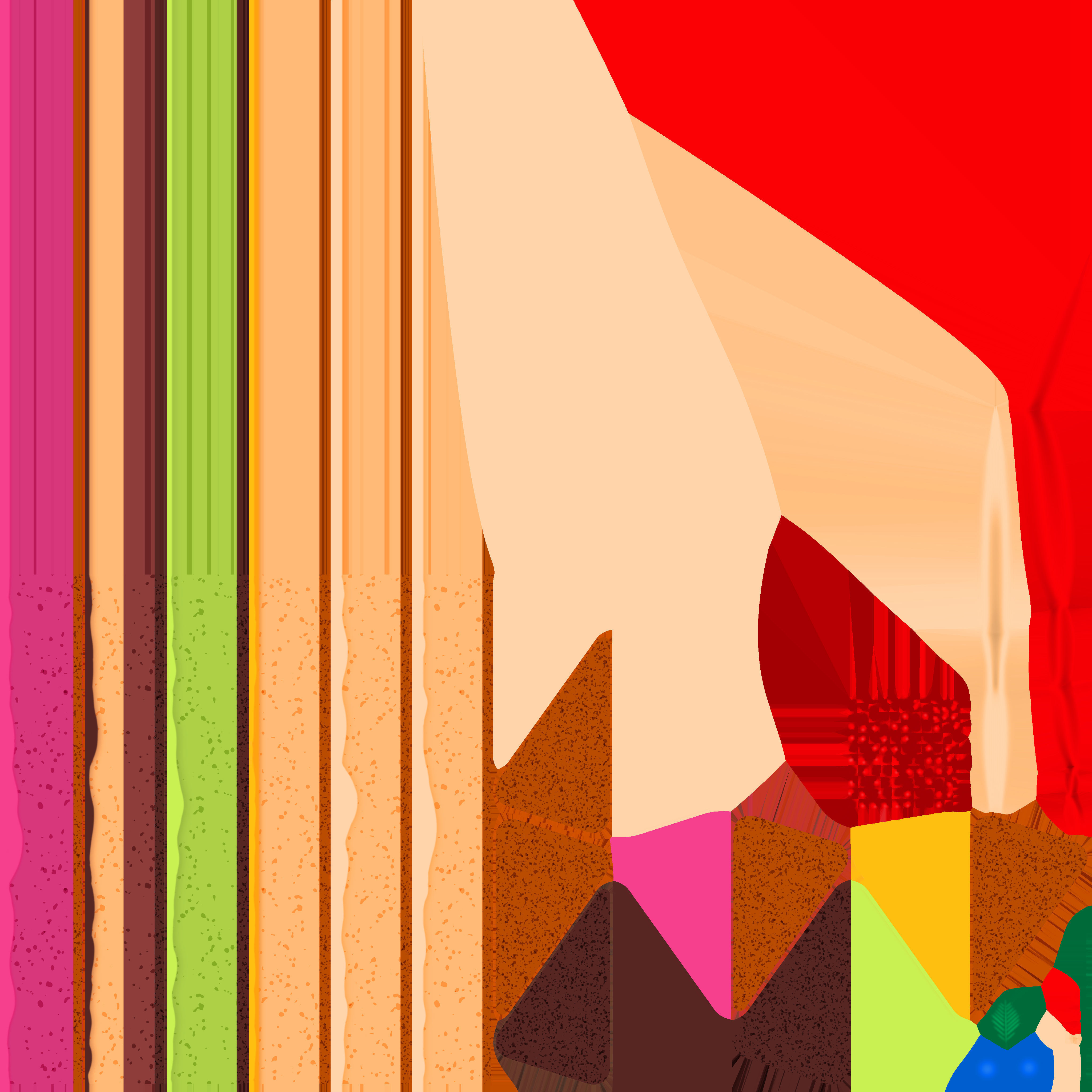 Some Foods Low Poly Low-poly 3D model_38