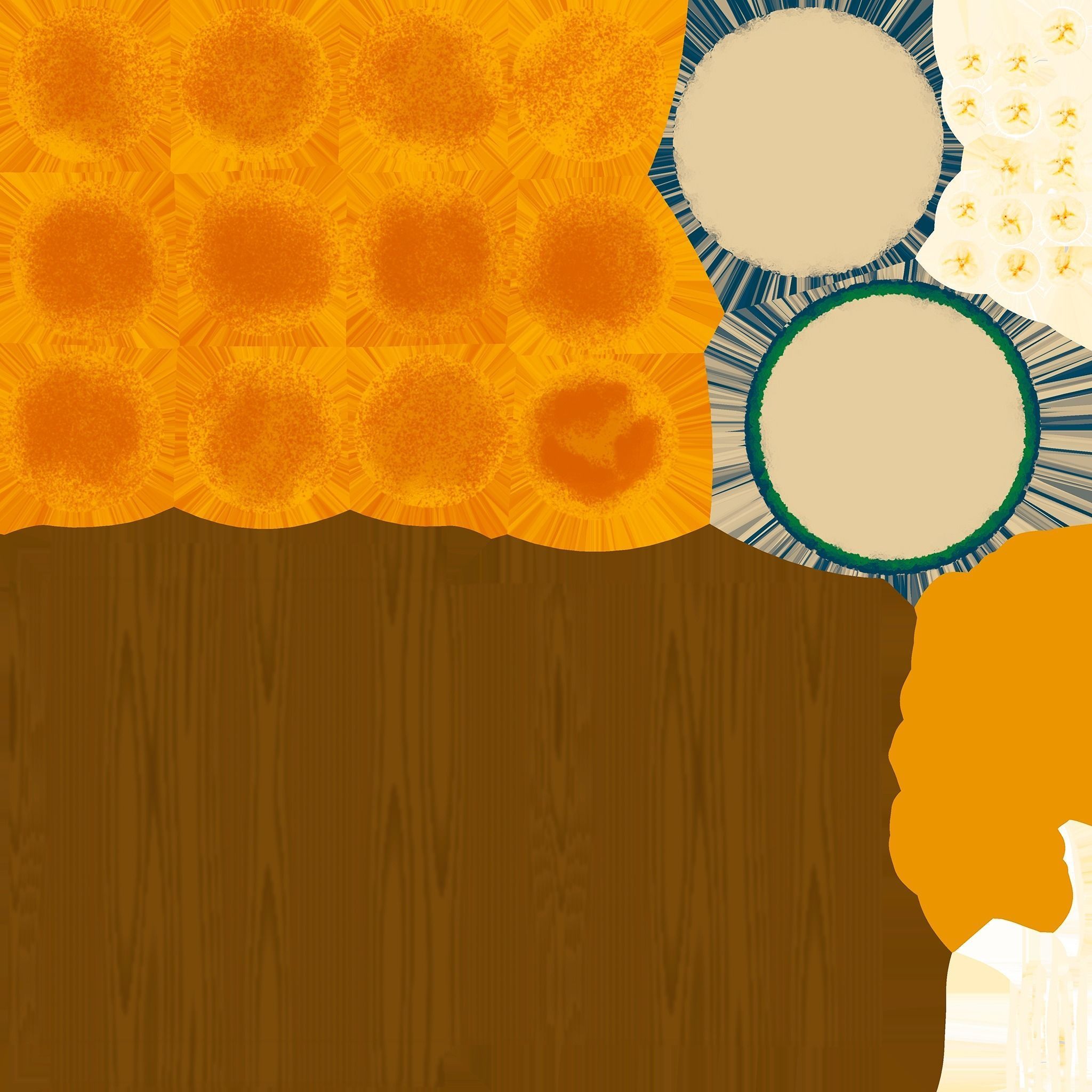 Some Foods Low Poly Low-poly 3D model_39