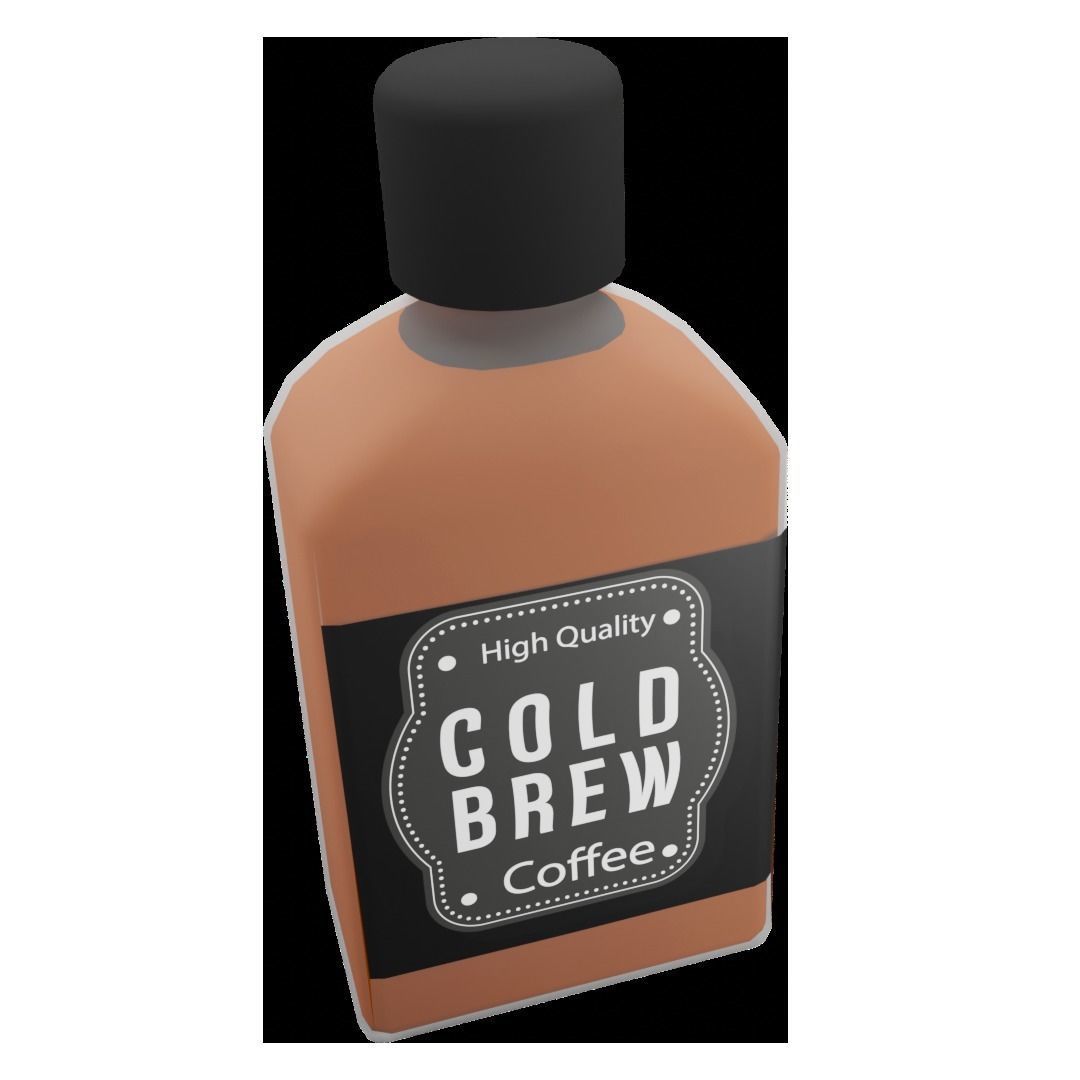 Some Foods Low Poly Low-poly 3D model_10