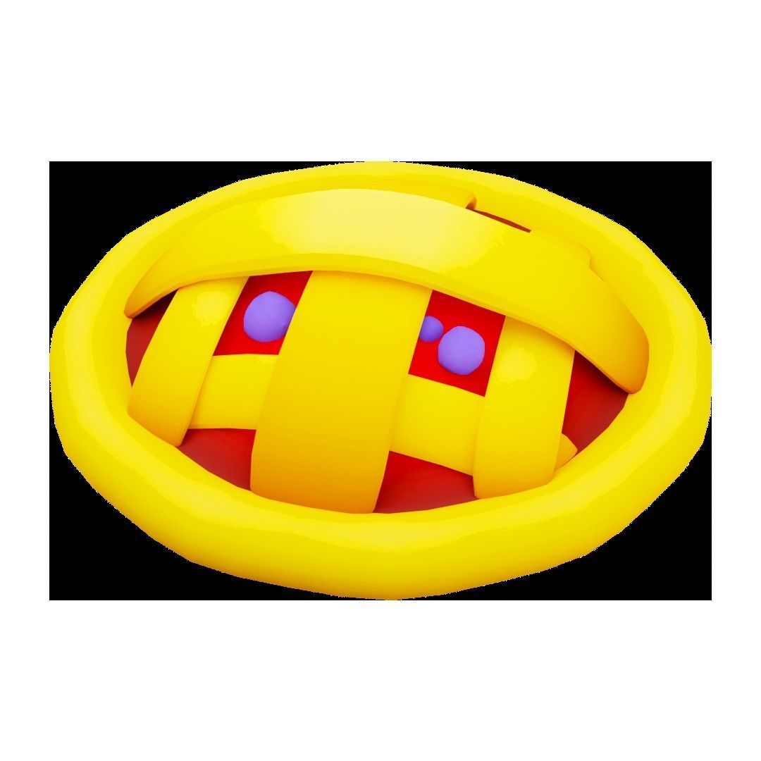 Some Foods Low Poly Low-poly 3D model_5