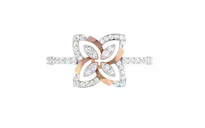 Ultra light wt Women Ring 3dm stl renders details 3D print model