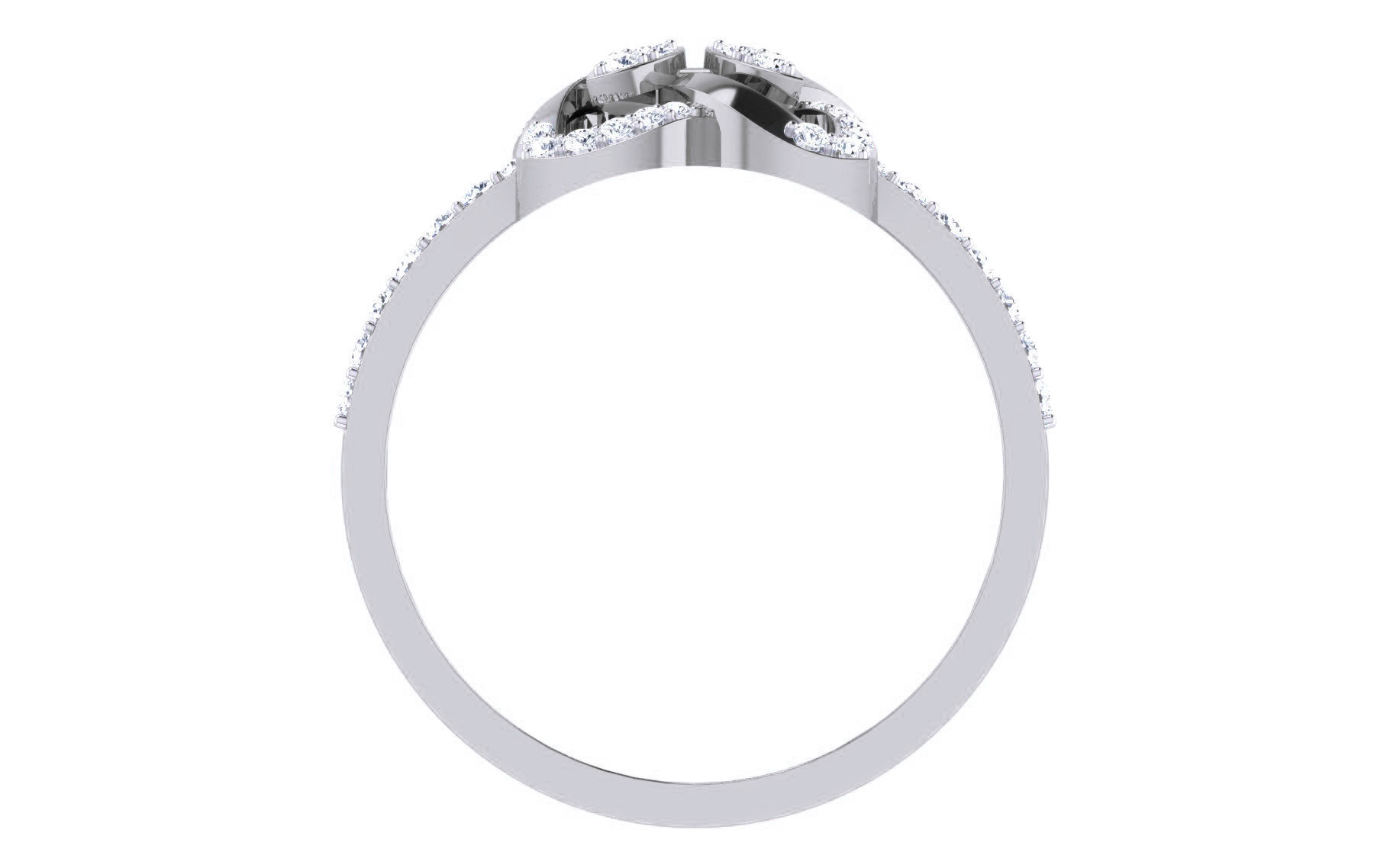 Ultra light wt Women Ring 3dm stl renders details 3D print model_9