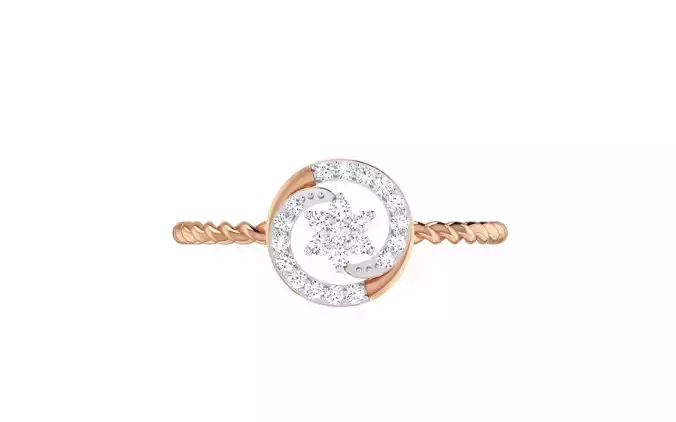 Ultra light wt Women Ring 3dm stl renders details 3D print model