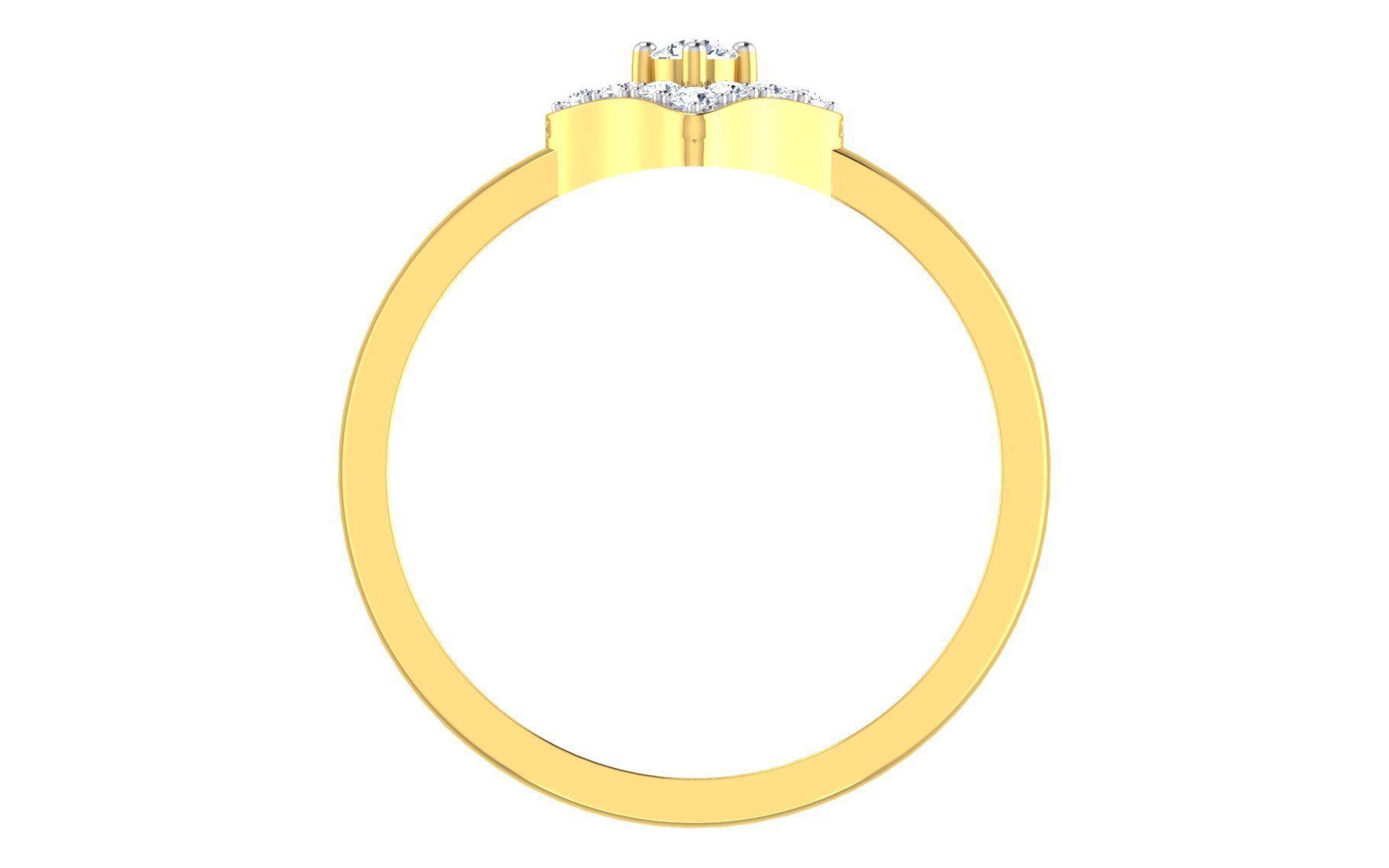 Ultra light wt Women Ring 3dm stl renders details 3D print model_9