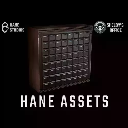 Vintage File Cabinet A1 - Classic