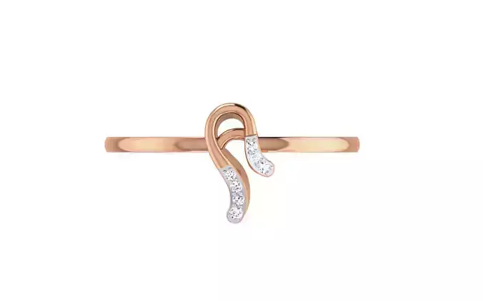 Ultra light wt Women Ring 3dm stl renders details