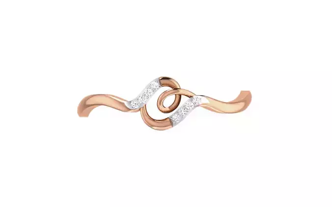 Ultra light wt Women Ring 3dm stl renders details