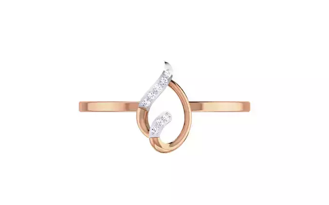 Ultra light wt Women Ring 3dm stl renders details