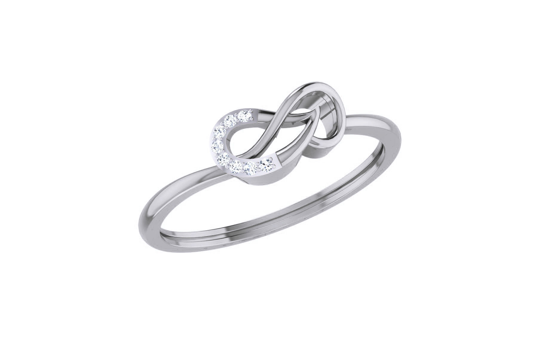 Ultra light wt Women Ring 3dm stl renders details 3D print model_1