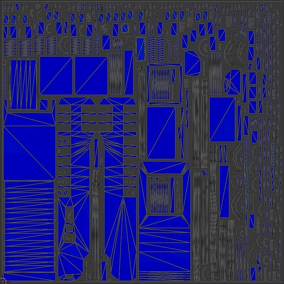 GAMEready military walkie-talkie or radio Low-poly 3D model_11