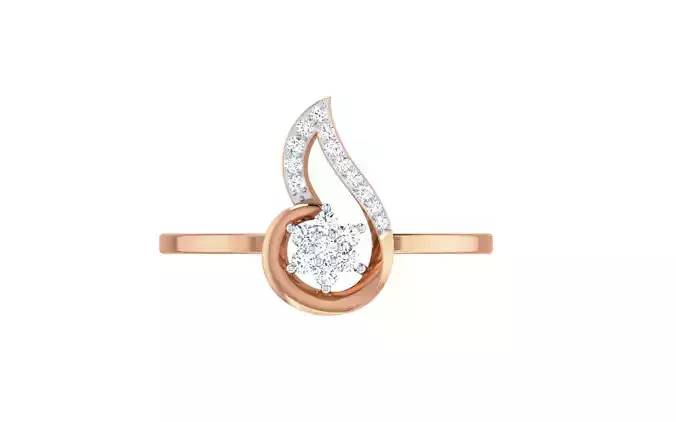 Ultra light wt Women Ring 3dm stl renders details