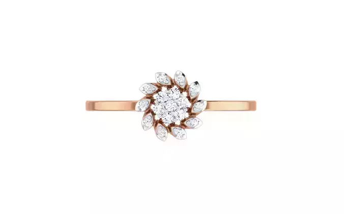 Ultra light wt Women Ring 3dm stl renders details