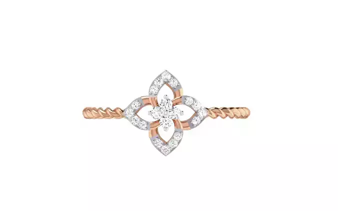 Ultra light wt Women Ring 3dm stl renders details