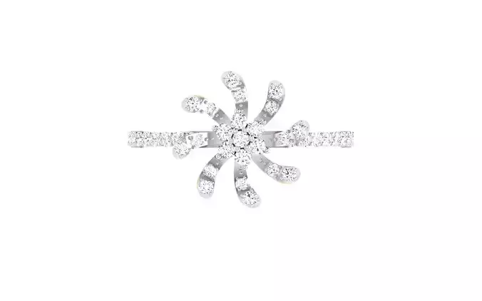 Ultra light wt Women Ring 3dm stl renders details