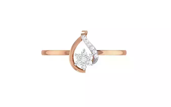 Ultra light wt Women Ring 3dm stl renders details  3D print model