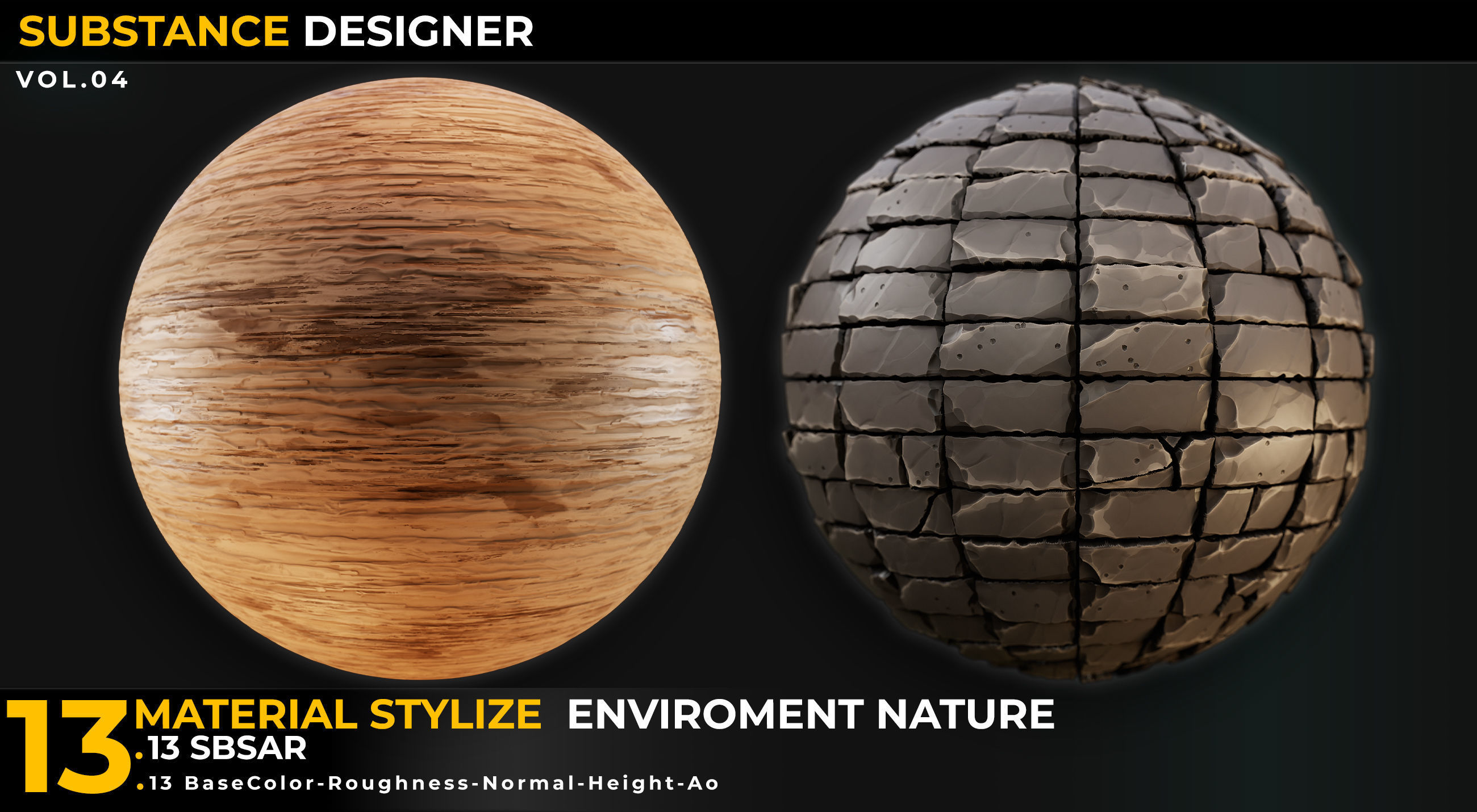 13 Material Stylize Nature Texture_6