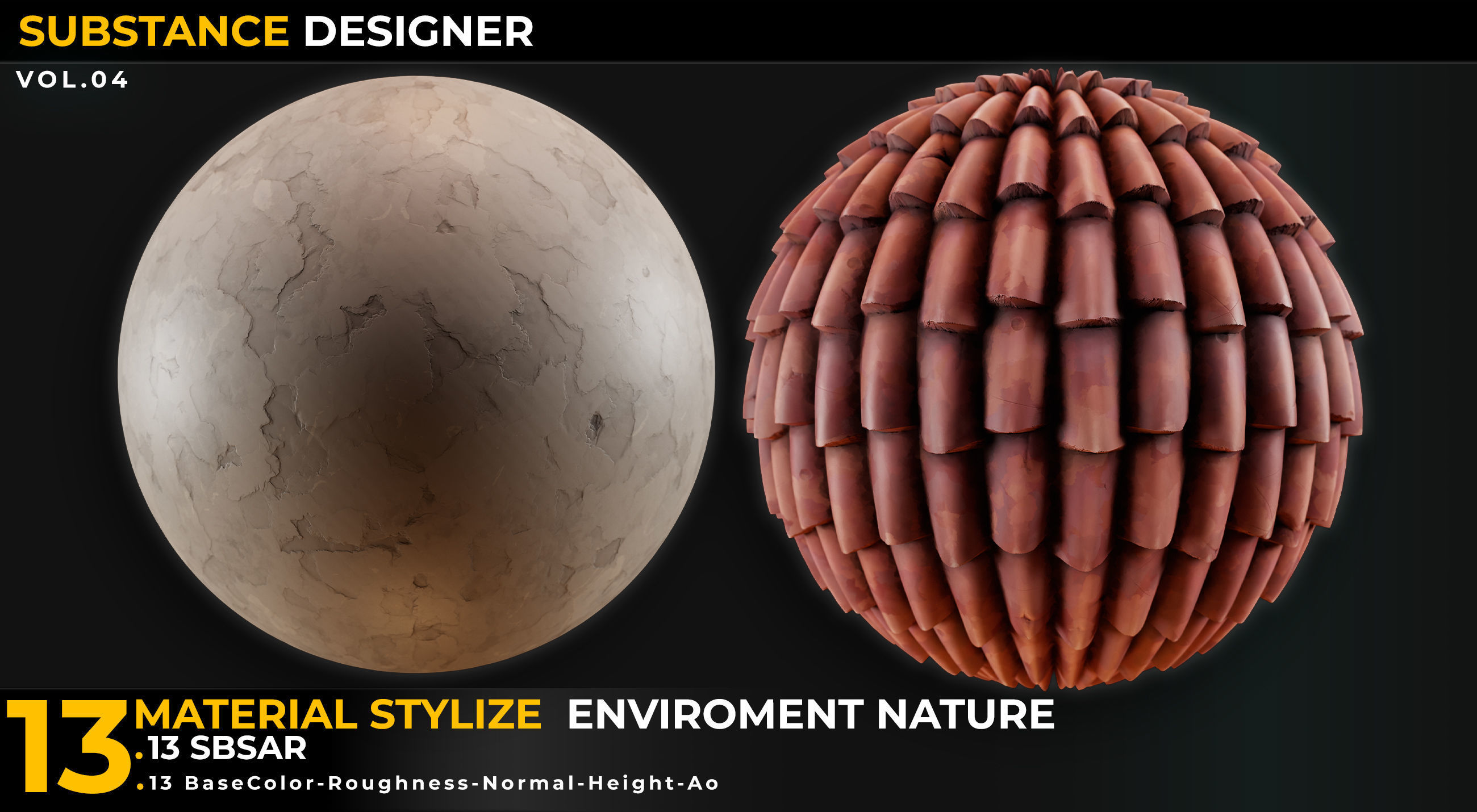 13 Material Stylize Nature Texture_1