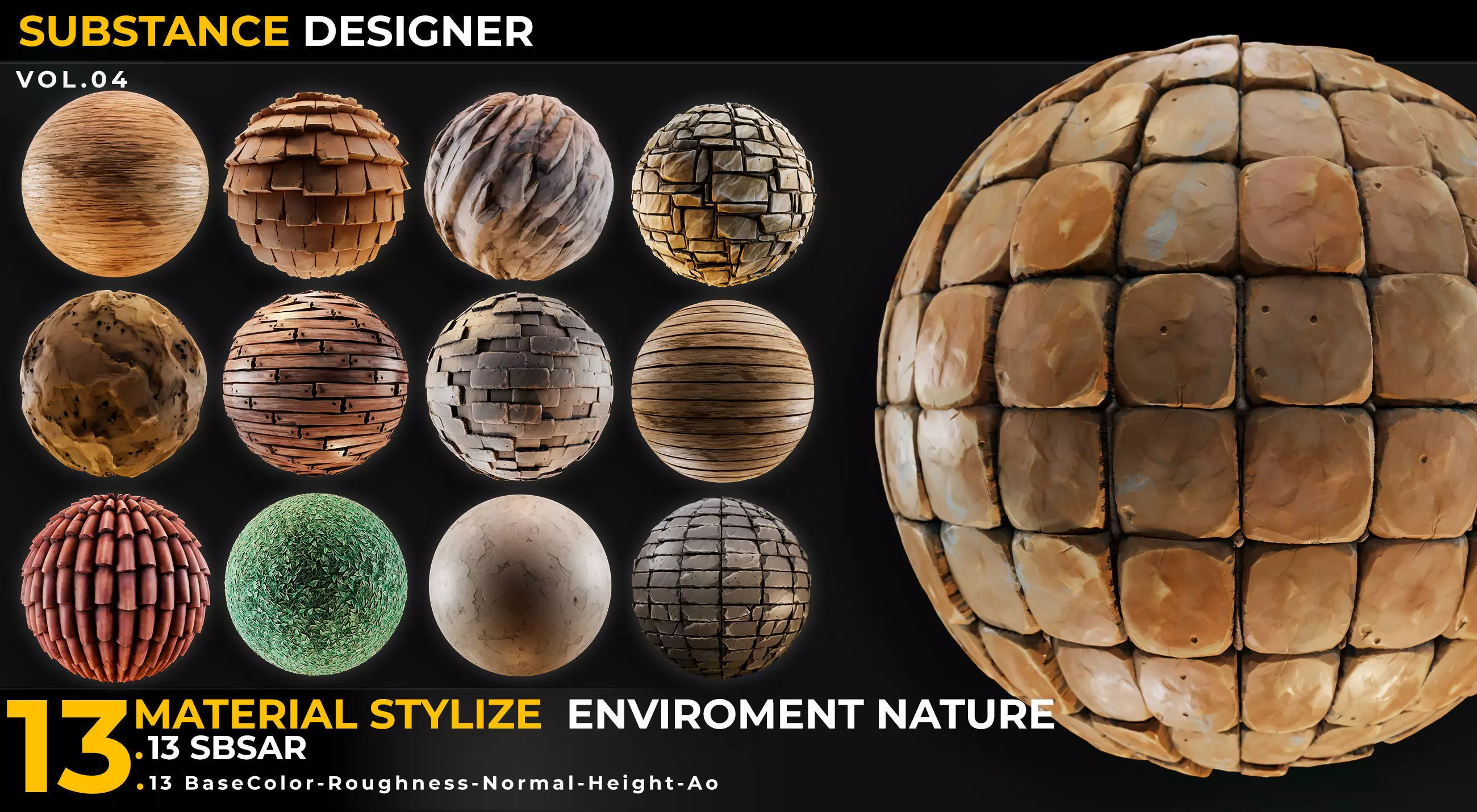 13 Material Stylize Nature Texture_0