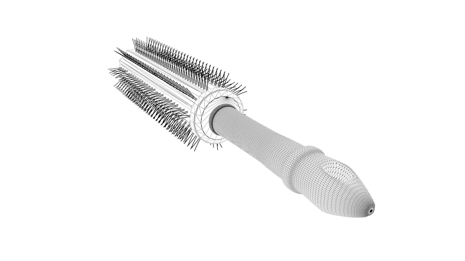 COMB MODEL Free low-poly 3D model_1