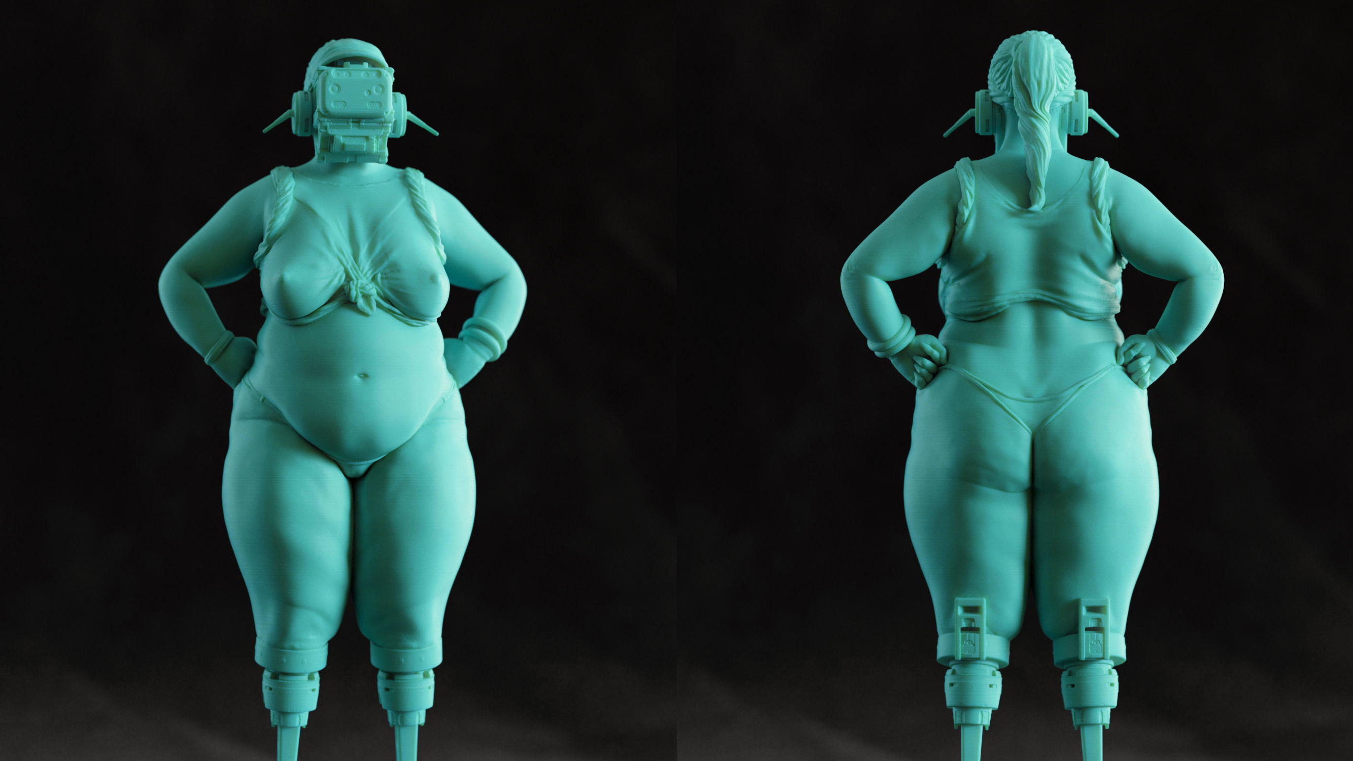 Venus of 2077 3D print model_3