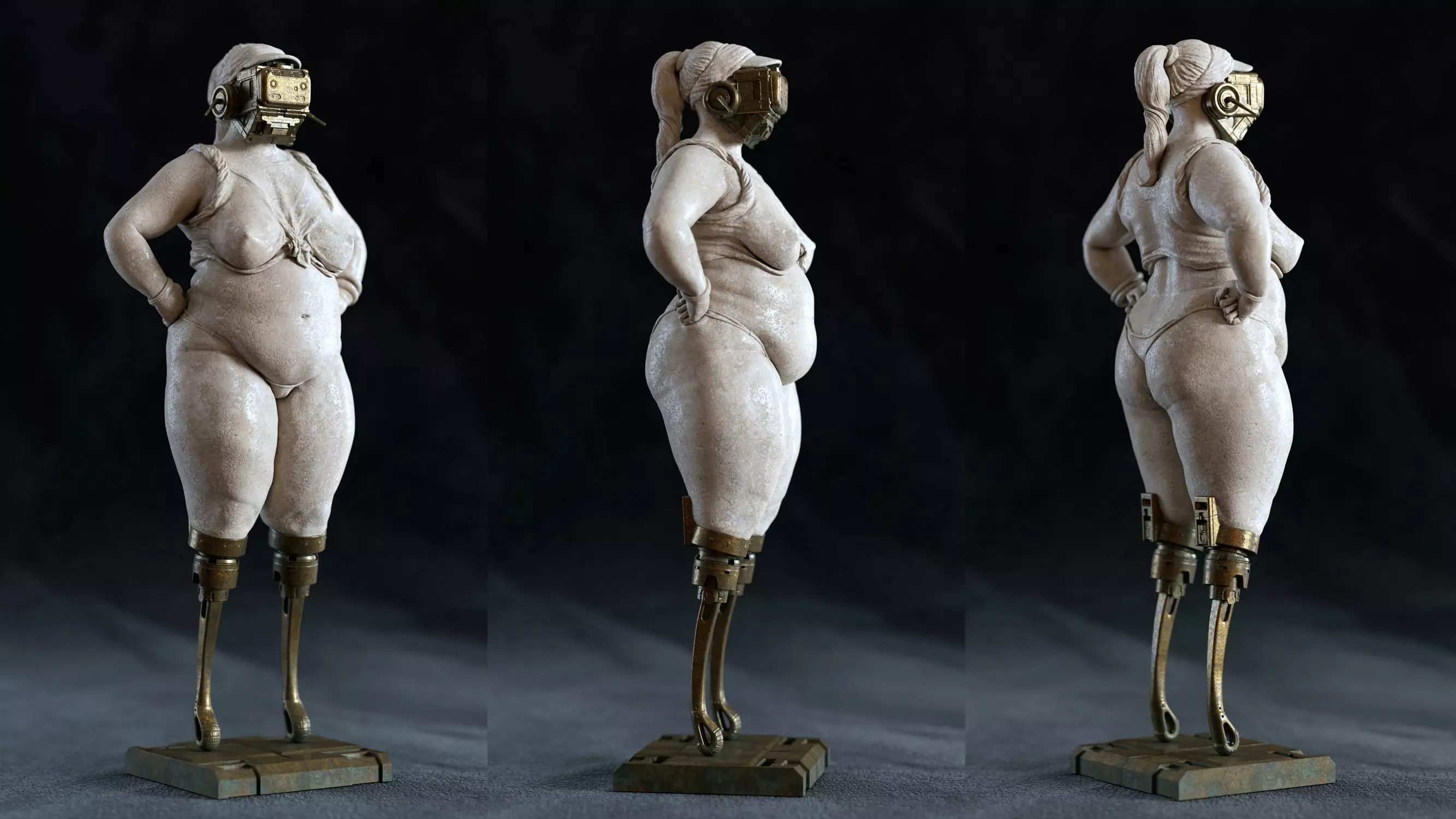 Venus of 2077 3D print model_0