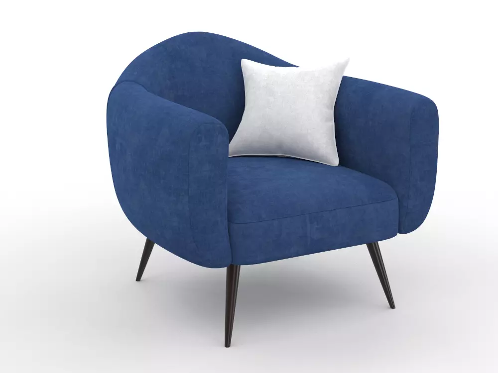 Armchair 3D model_0
