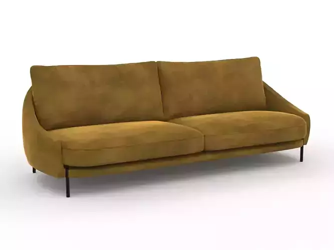 Yellow sofa