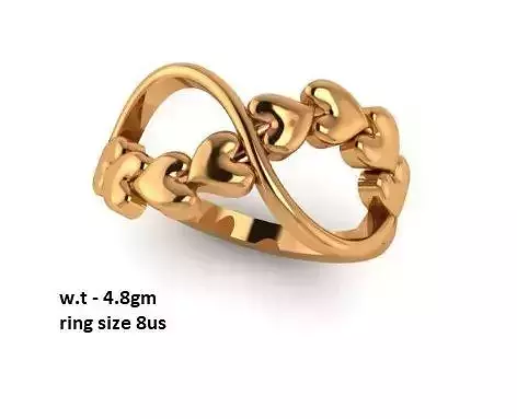 Infinity Heart Ring