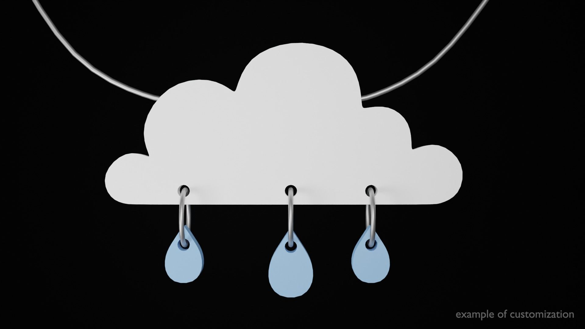 Spring Jewelry Pack 3D Model Collection_8