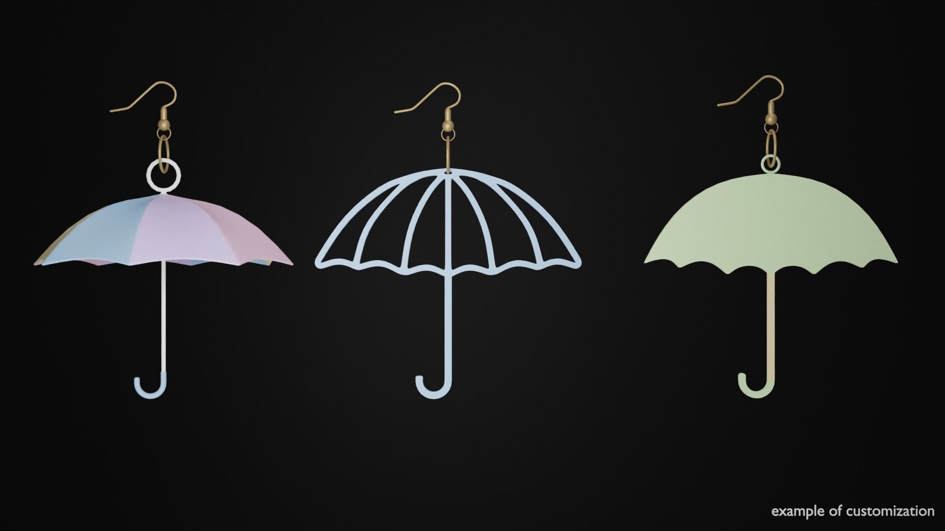 Spring Jewelry Pack 3D Model Collection_21