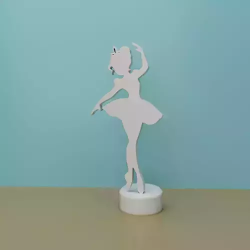 BALLERINA DANCER DECORATION DESK DECORATION
