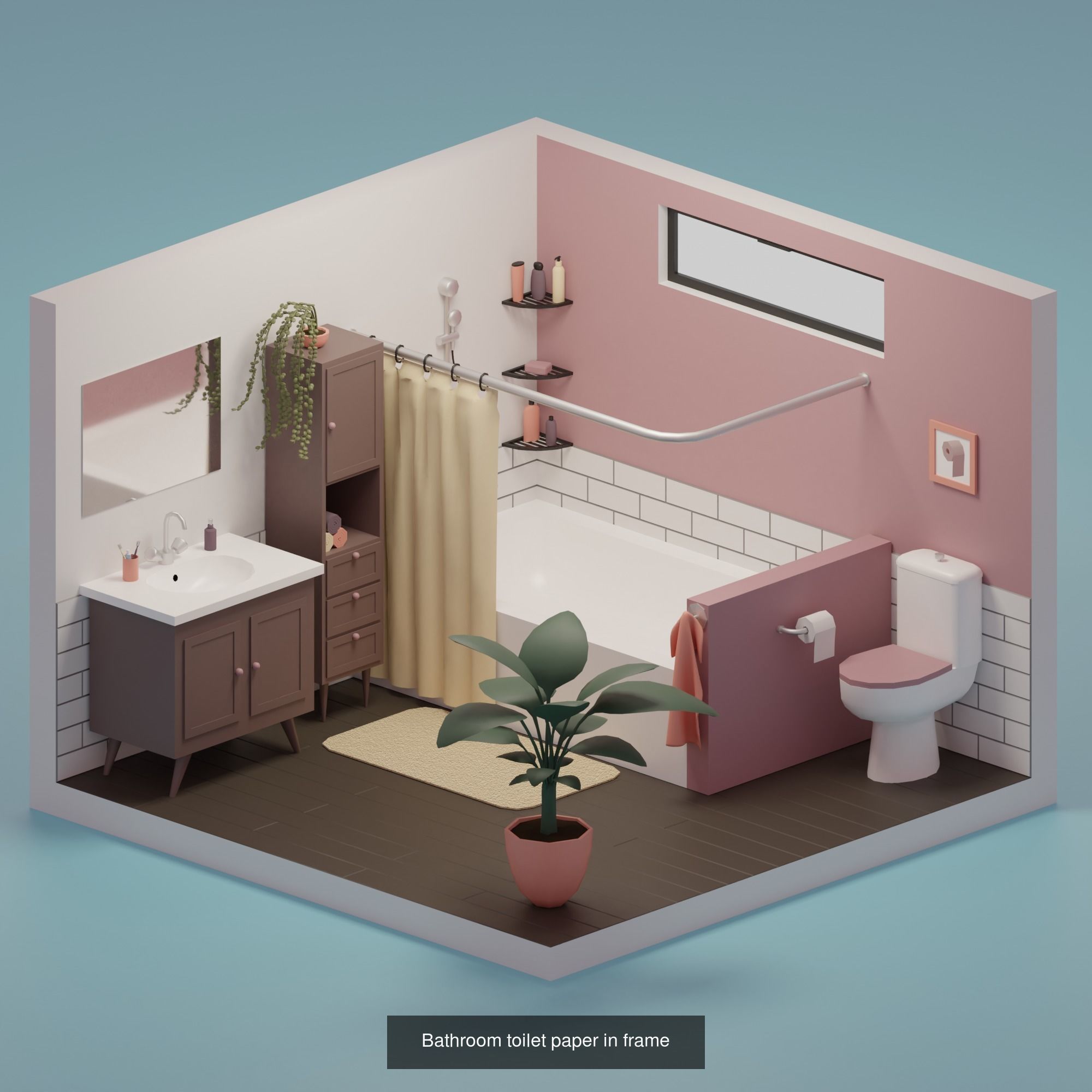 Bathroom pack 3D Model Collection_1