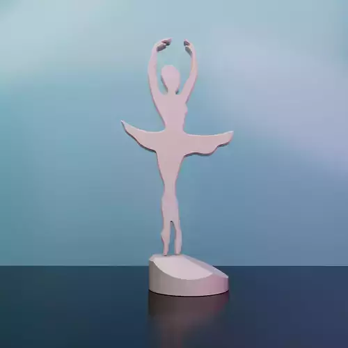 BALLERINA DANCER DECORATION DESK DECORATION