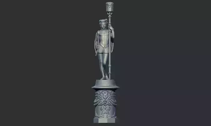 iron statues from the Val dOsne Foundry 3D Printable model 3D print model