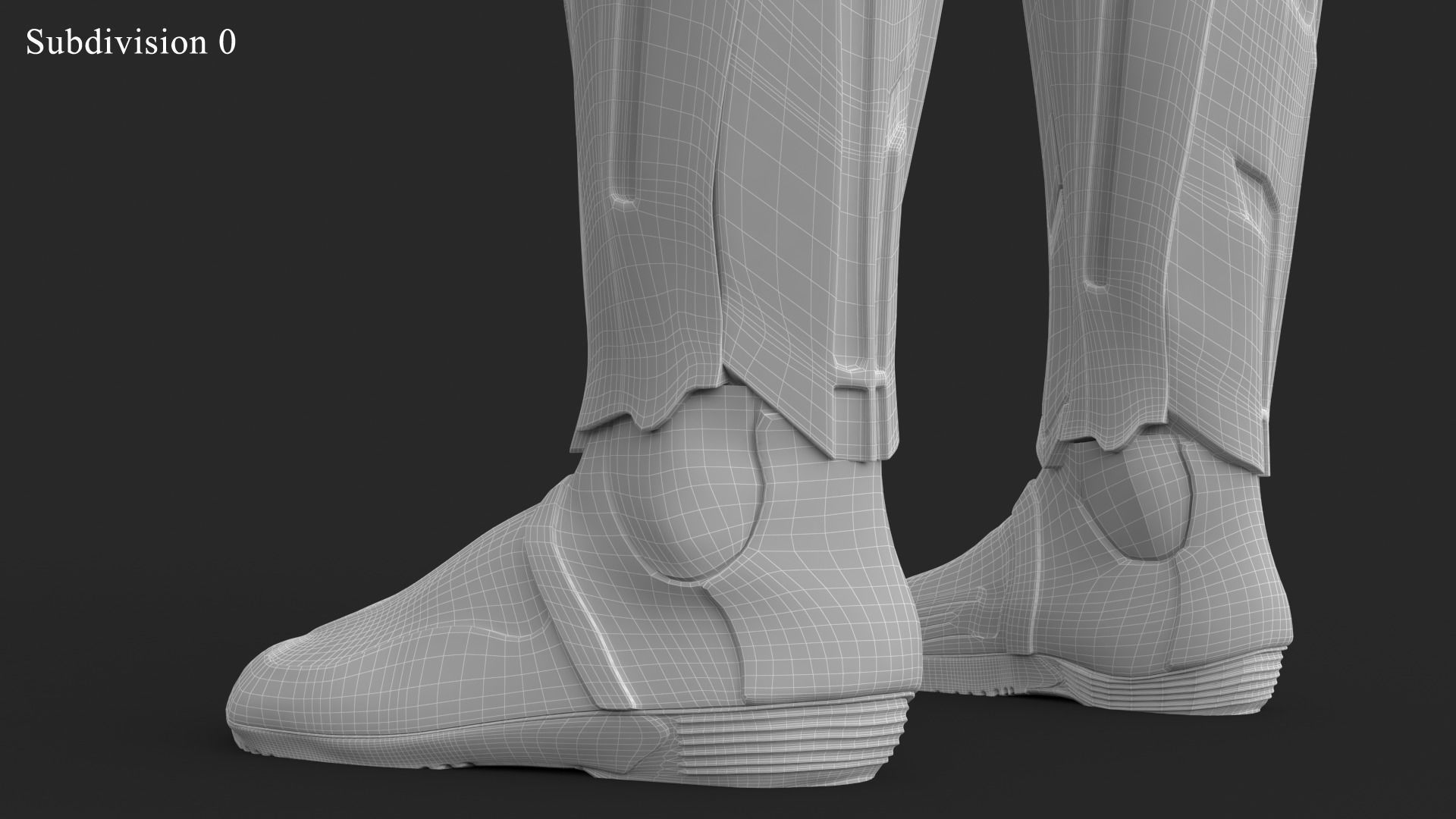 Cyborg Blu Camouflage Vray 3D model_66