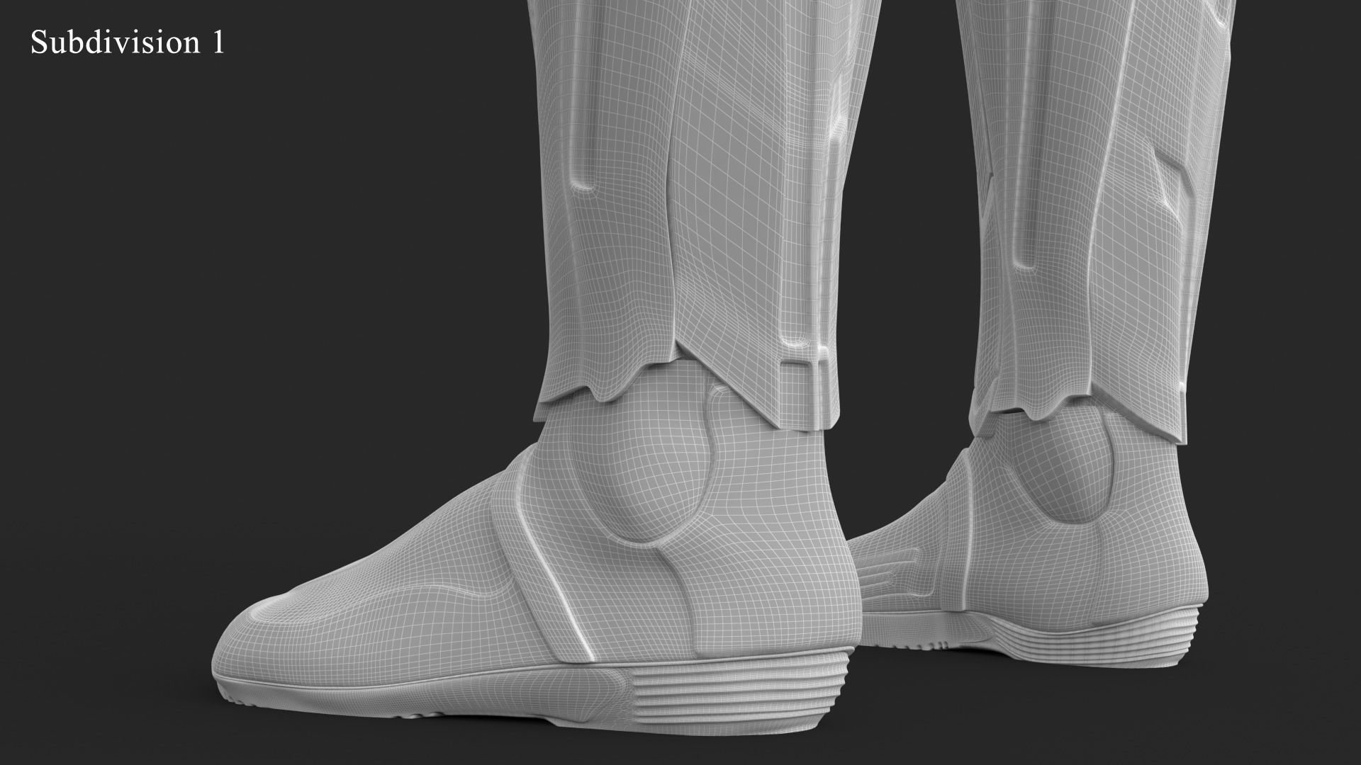 Cyborg Blu Camouflage Vray 3D model_67