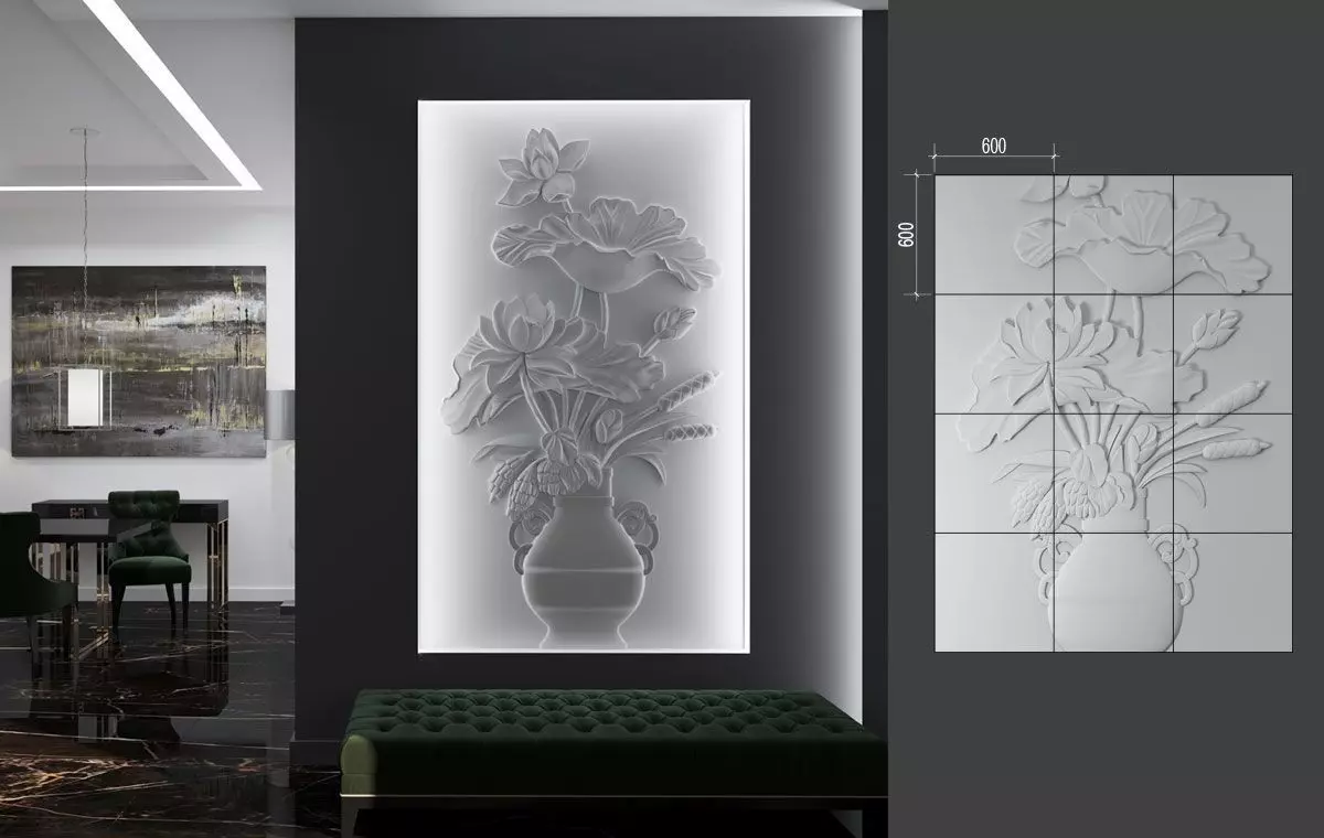 3D WALL DESIGN 3D print model_0