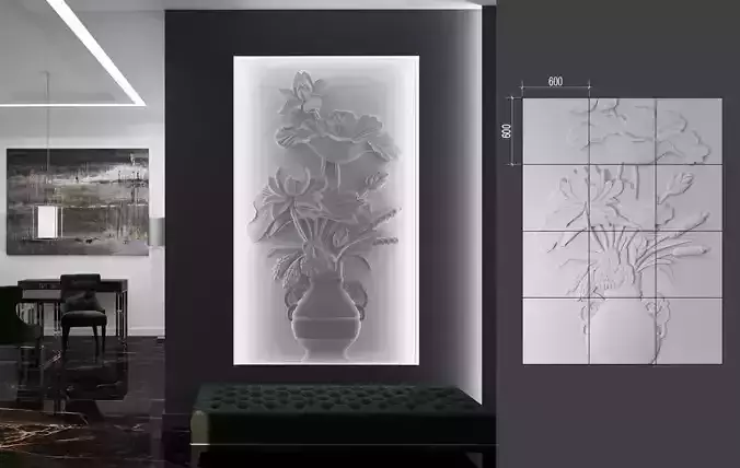 3D WALL DESIGN 3D print model