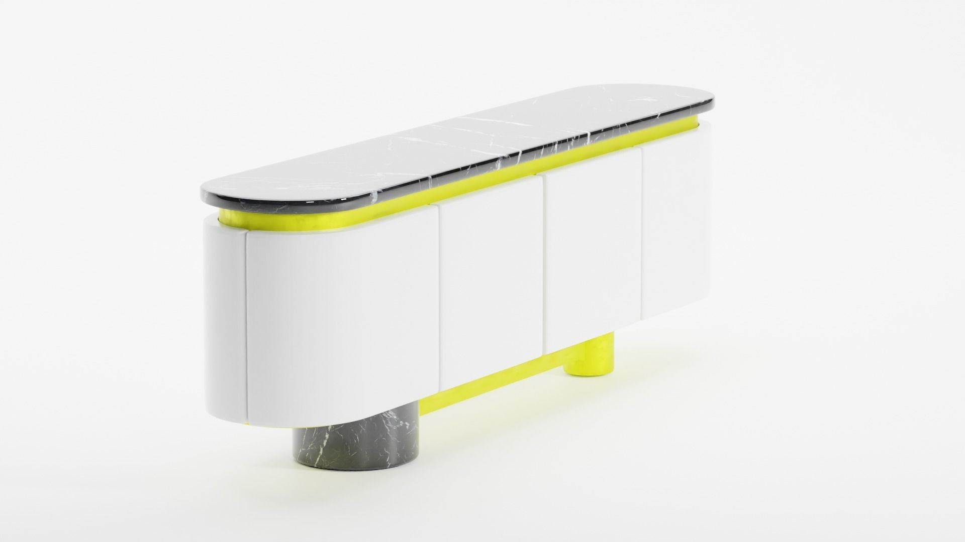 Alder sideboard 3D model_1