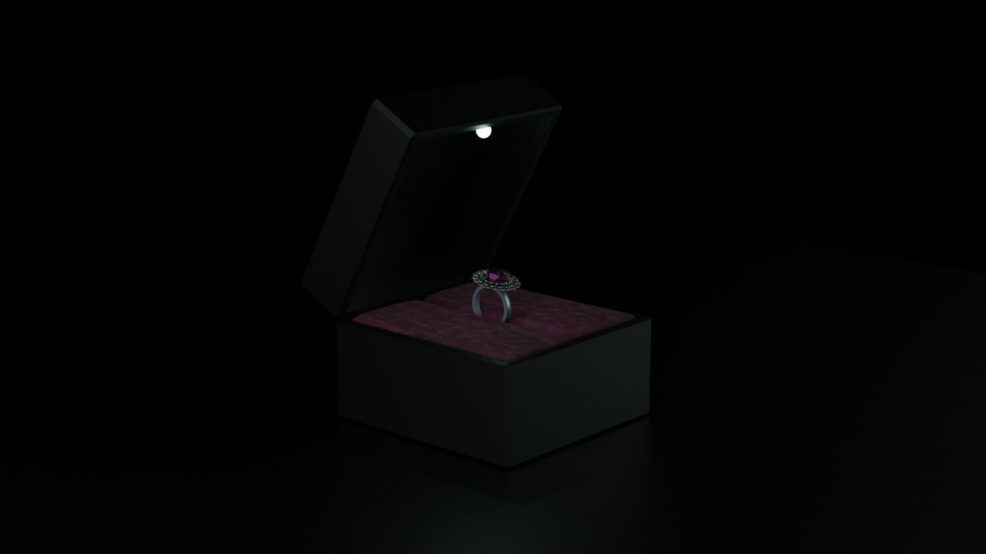 amethyst ring design 3D model_4