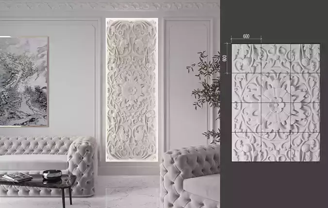 3D JALLI 3D WALL HIGHLIGHT