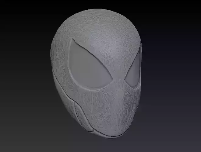 SYMBIOTE SPIDER-MAN PS5 V3 HEADSCULPT 3D print model