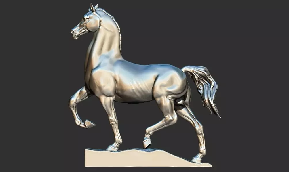 Arabian Horse 3D printable model 3D print model