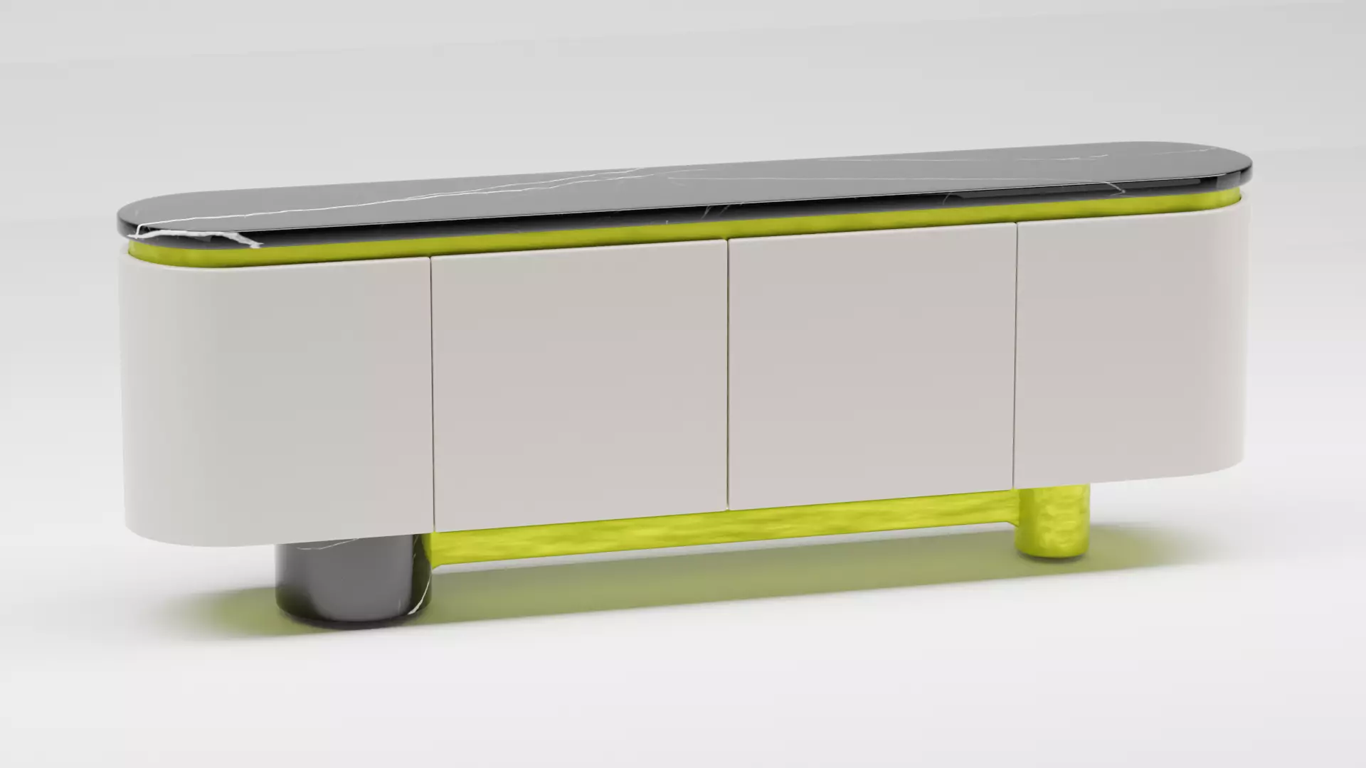 Alder sideboard 3D model_0