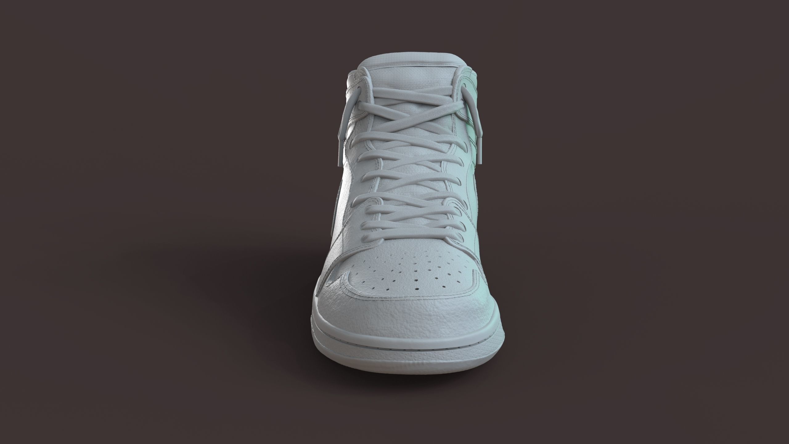 Spiderman Nike Jordan 3D print model_10