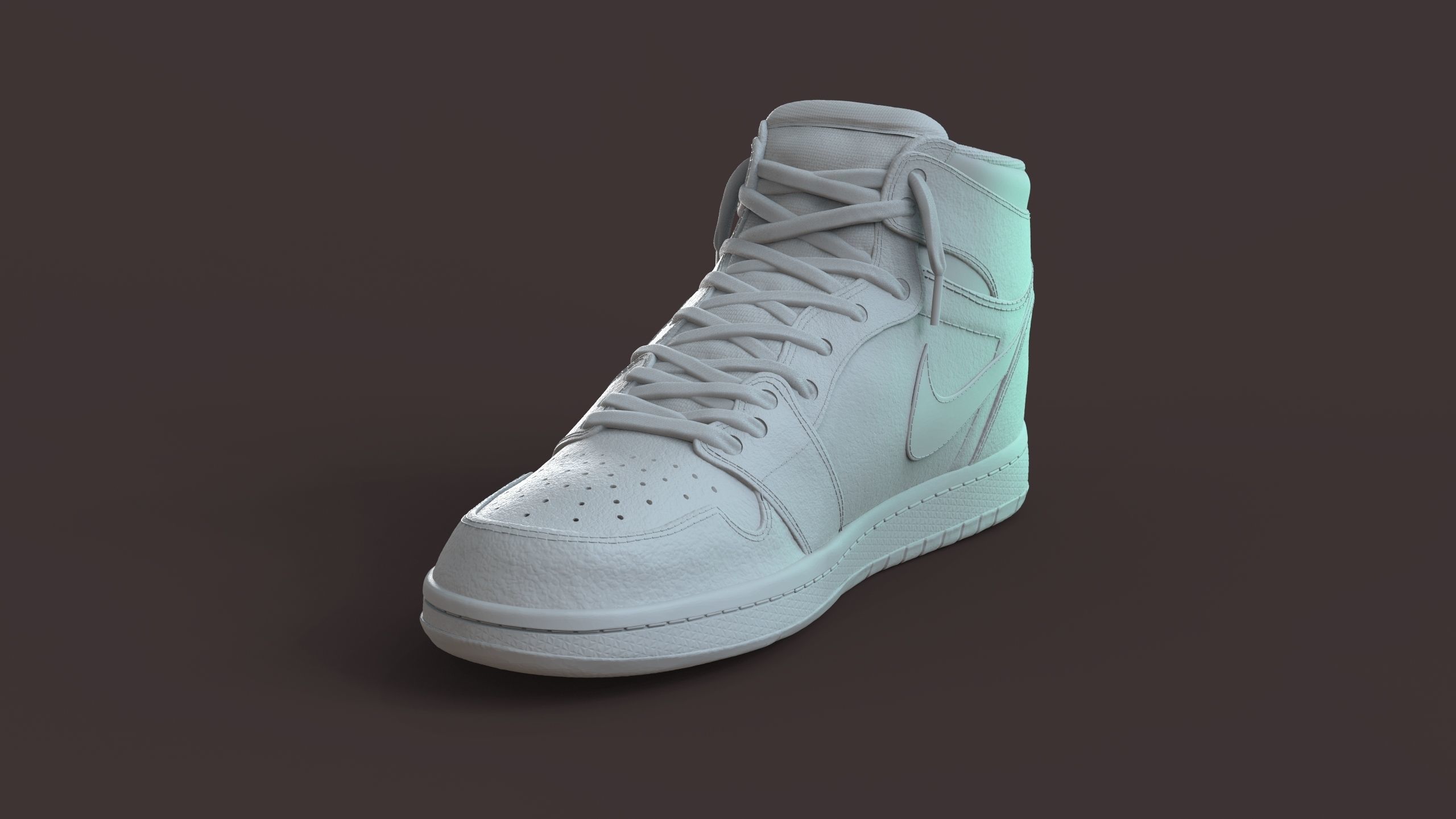 Spiderman Nike Jordan 3D print model_9