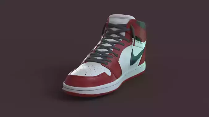 Spiderman Nike Jordan 3D print model