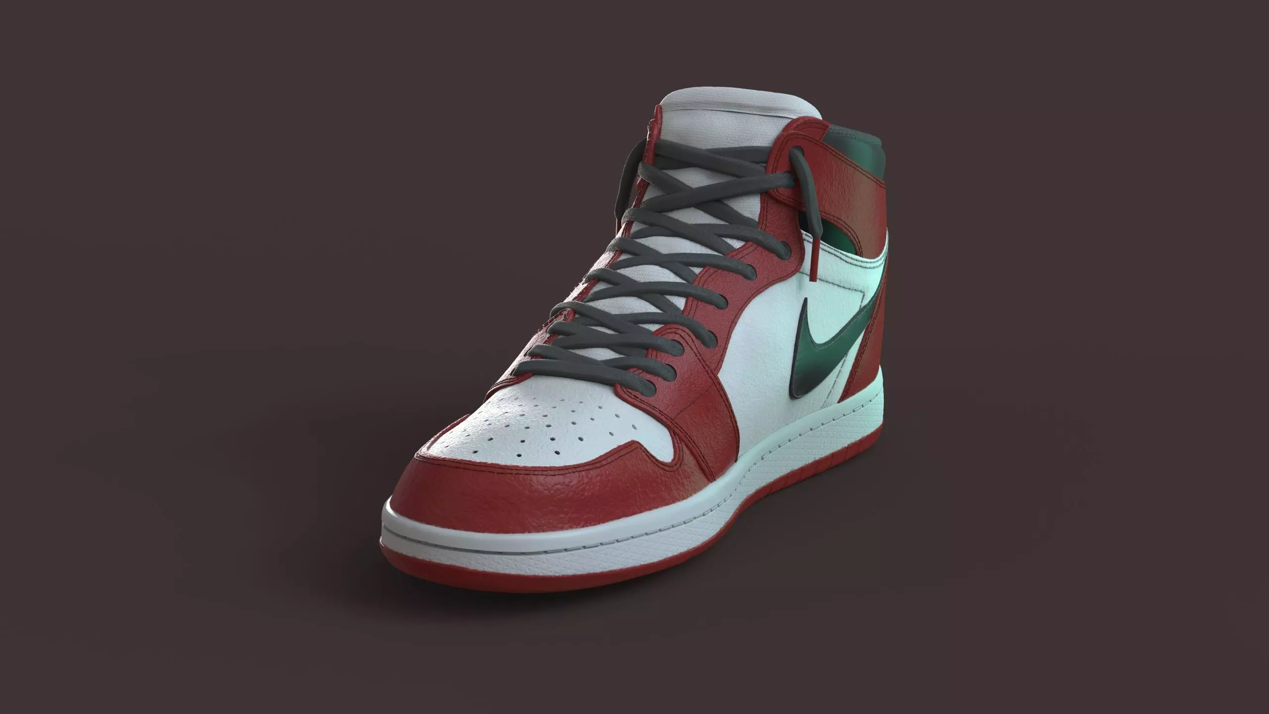 Spiderman Nike Jordan 3D print model_0