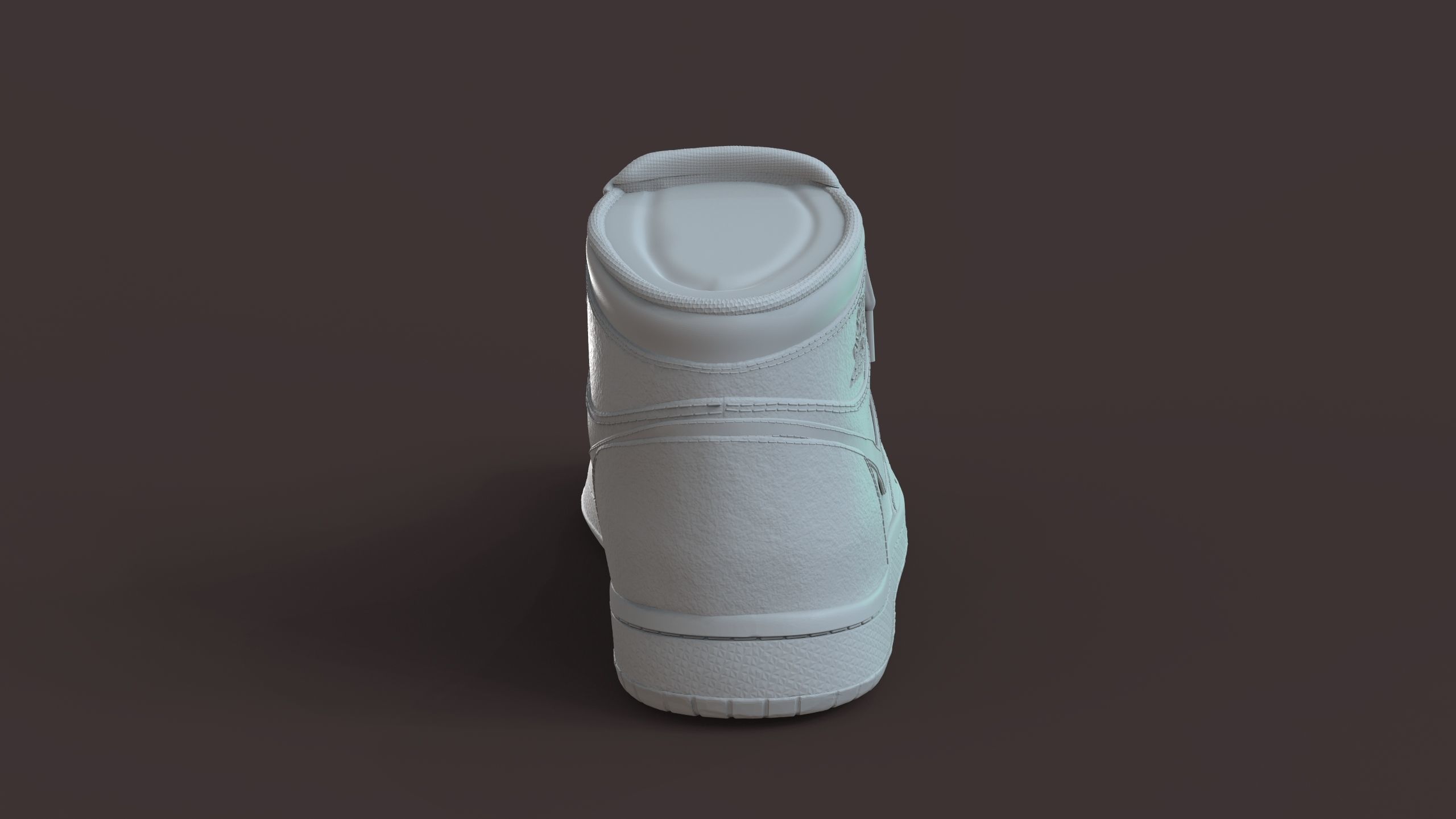 Spiderman Nike Jordan 3D print model_14